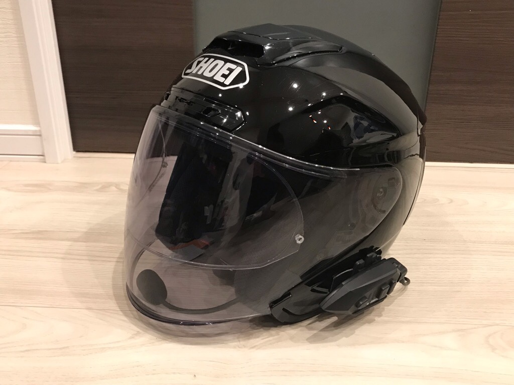 新ヘルメット(SHOEI J-FORCE4)